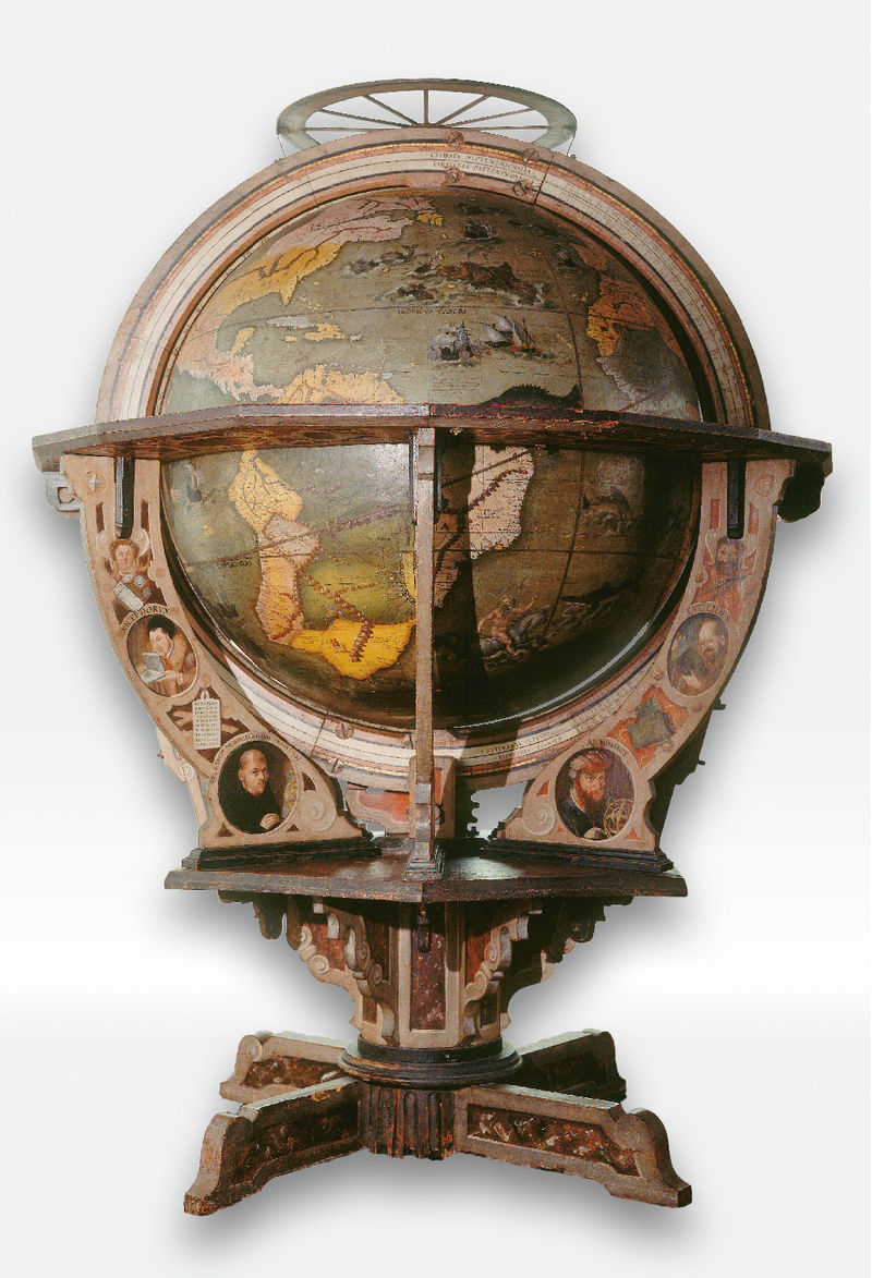 Original des St.Galler Globus im Landesmuseum Zürich (Bild: Schweizerisches Nationalmuseum) <br>