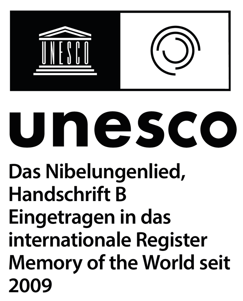 unseco – Das Nibelungenlied, Handschrift B – Eingetragen in das internationale Register Memory of the World seit 2009
